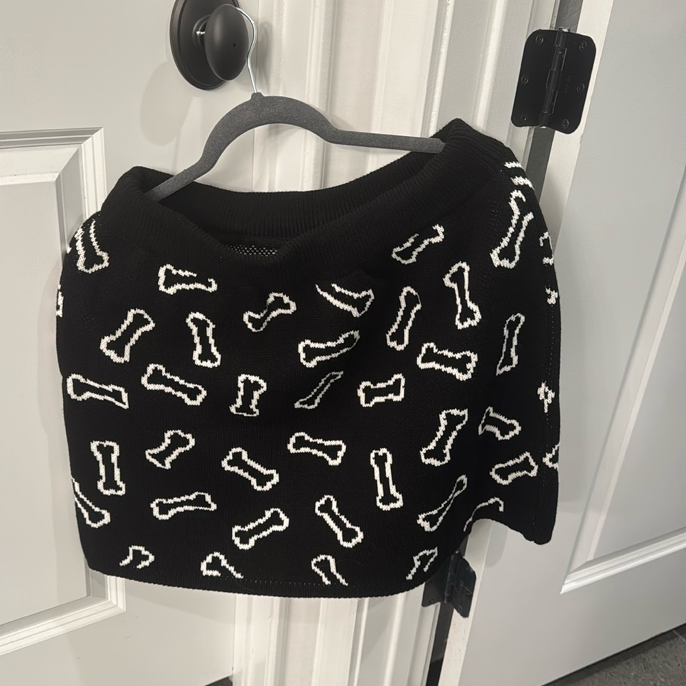 FOXBLOOD Bones Sweater Skirt XL/2XL